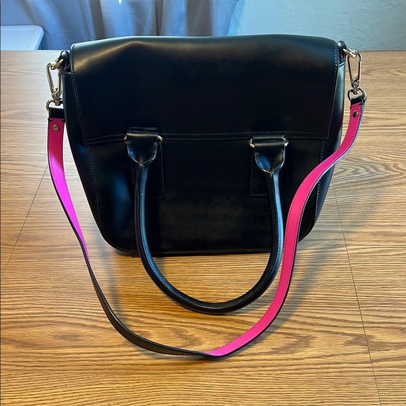 Kate Spade Black Leather Tote Bag - Picture 2 of 7